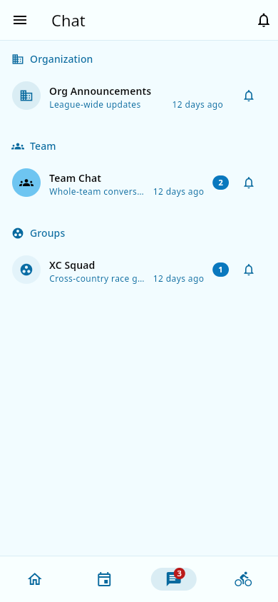 Chat tab